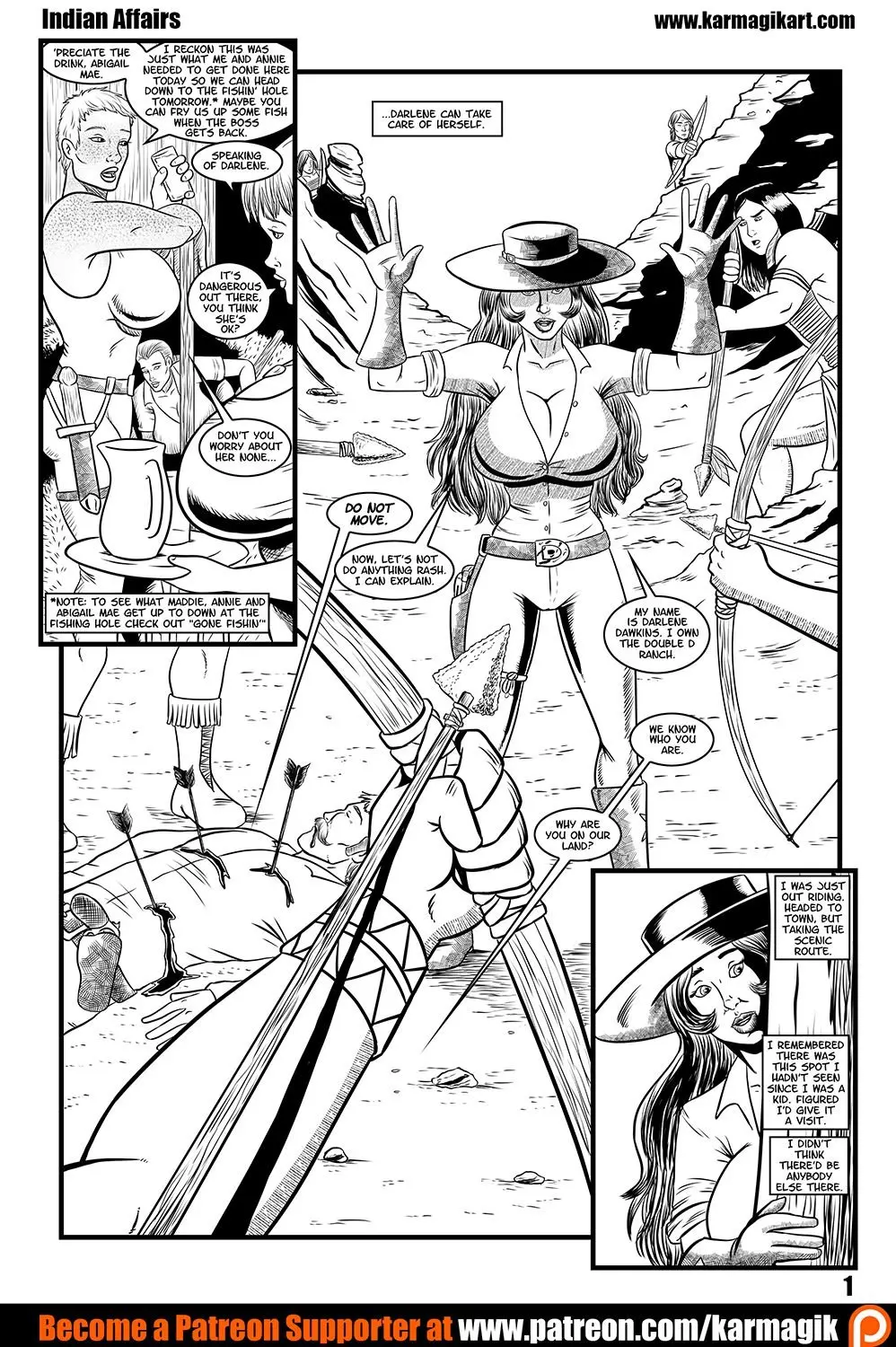 The Cowgirls Of The Double D Ranch Indian Affairs – page 3