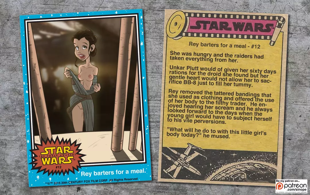 Star Whore: Hanna Solo Star Whore Force Cards – page 2