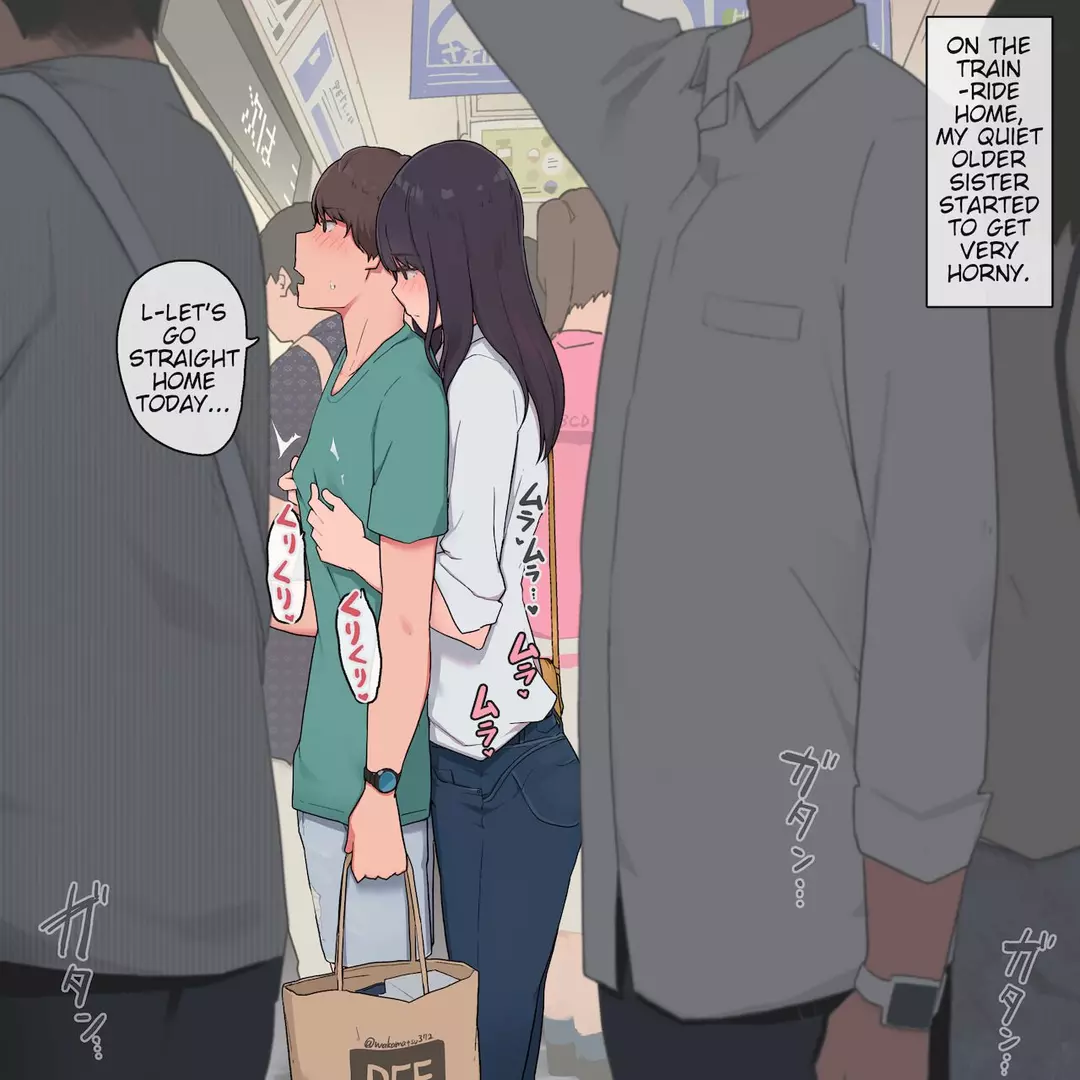 Quiet Older Sister That’s Conscious of Her Younger Brother as the Opposite Sex – page 1