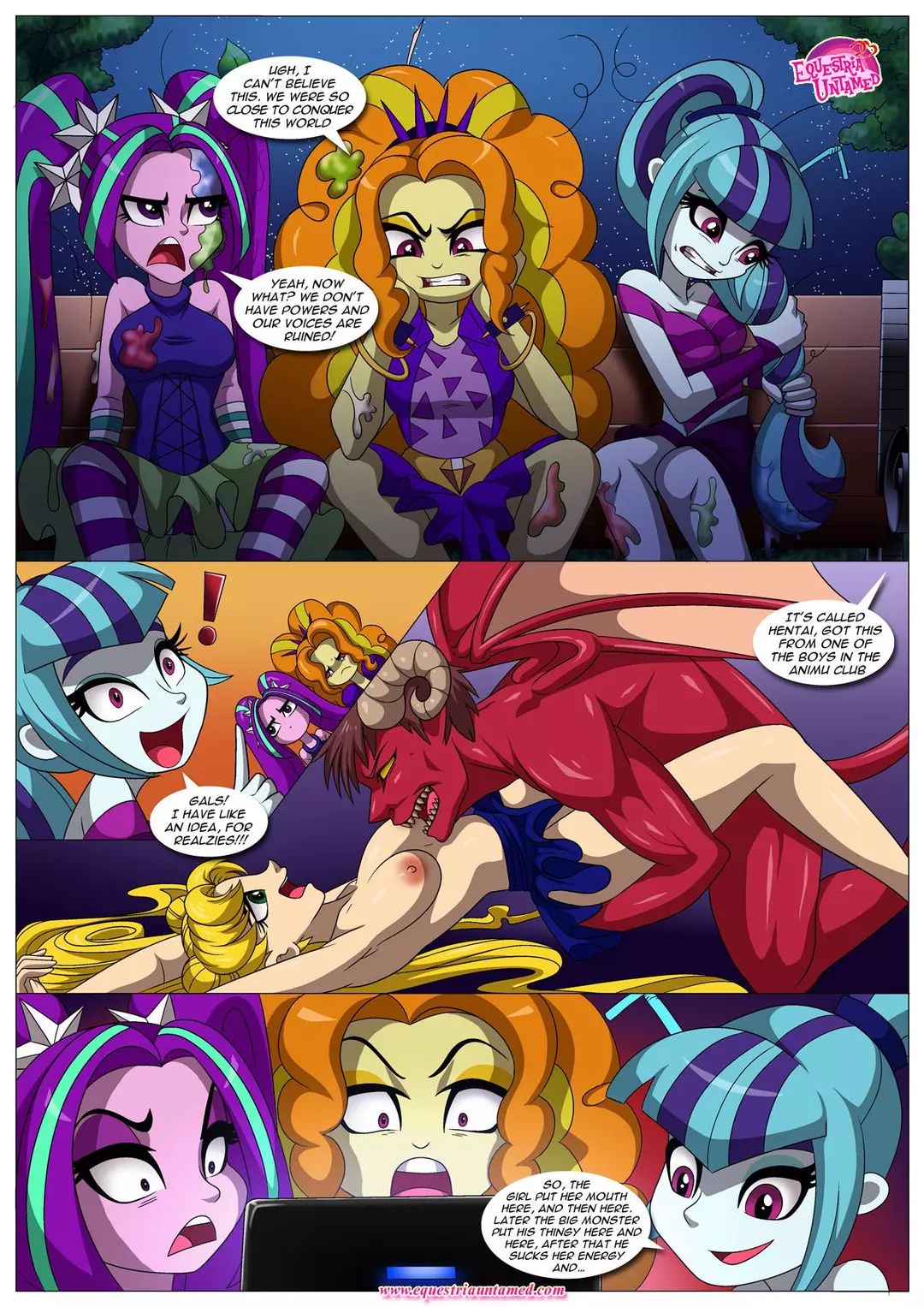 The Dazzlings Revenge – page 2