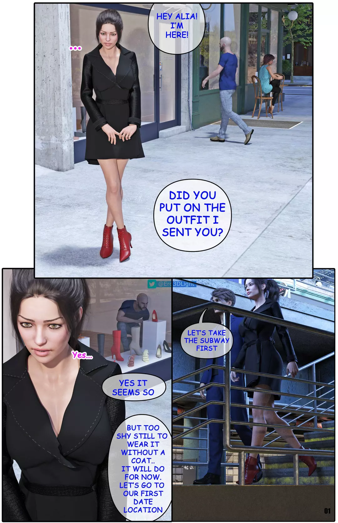 The Public Training Of Aria Chapter 4 – page 2