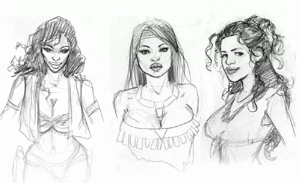 Artworks, Pinups, And More Sketches – page 2