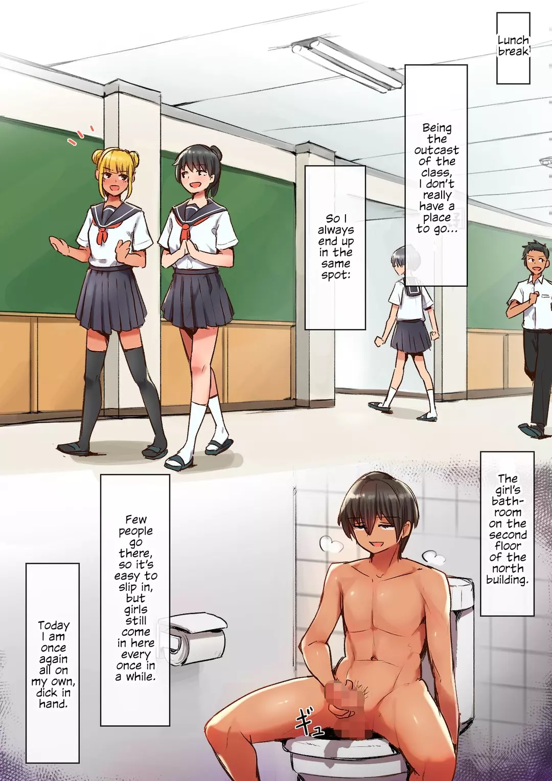 Creating Obedient Cumdumps In The Toilet – page 3