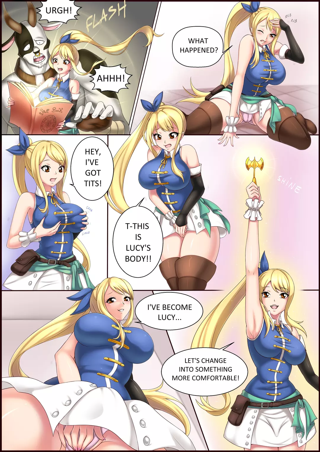 Lucy gets swapped with Taurus – page 2