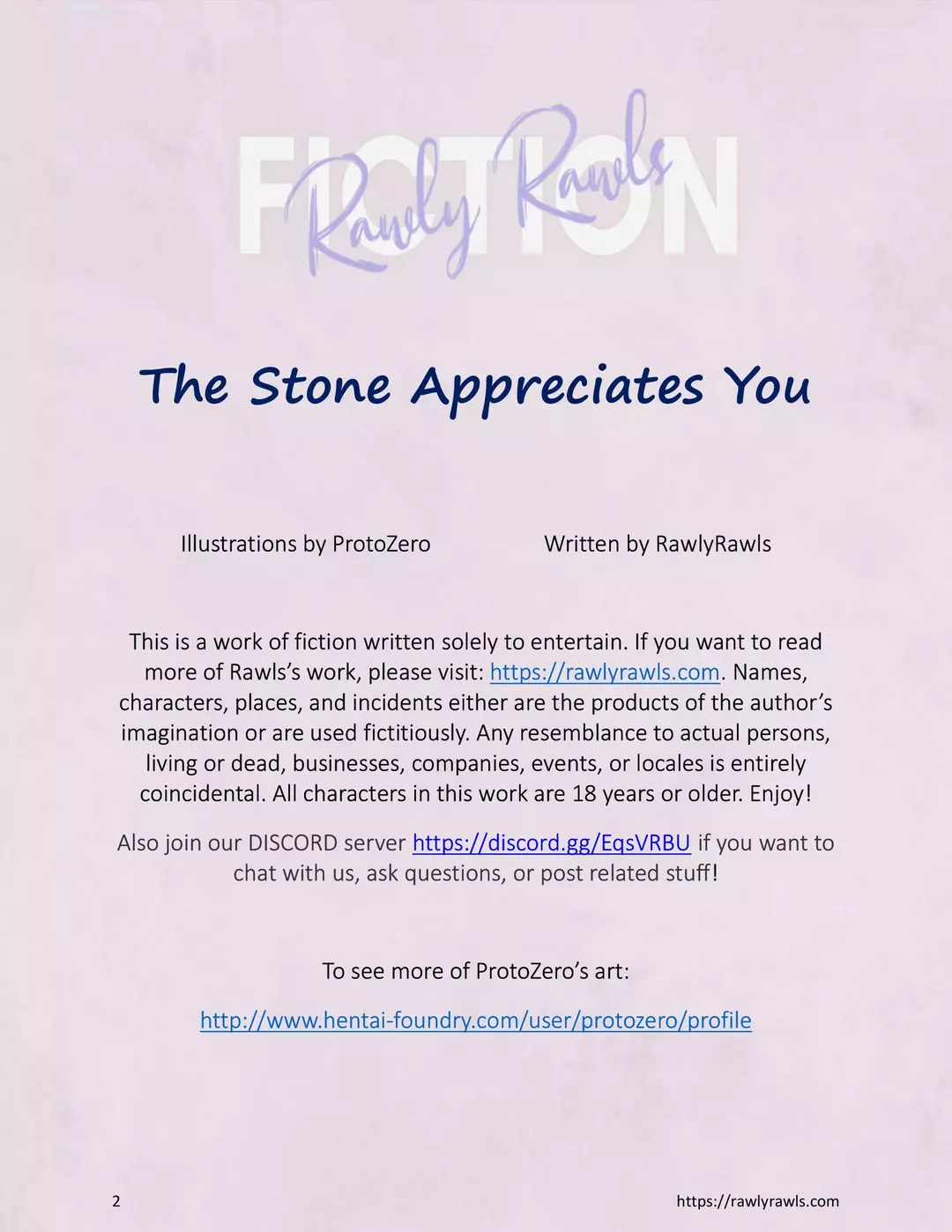 The Stone Appreciates You – page 2