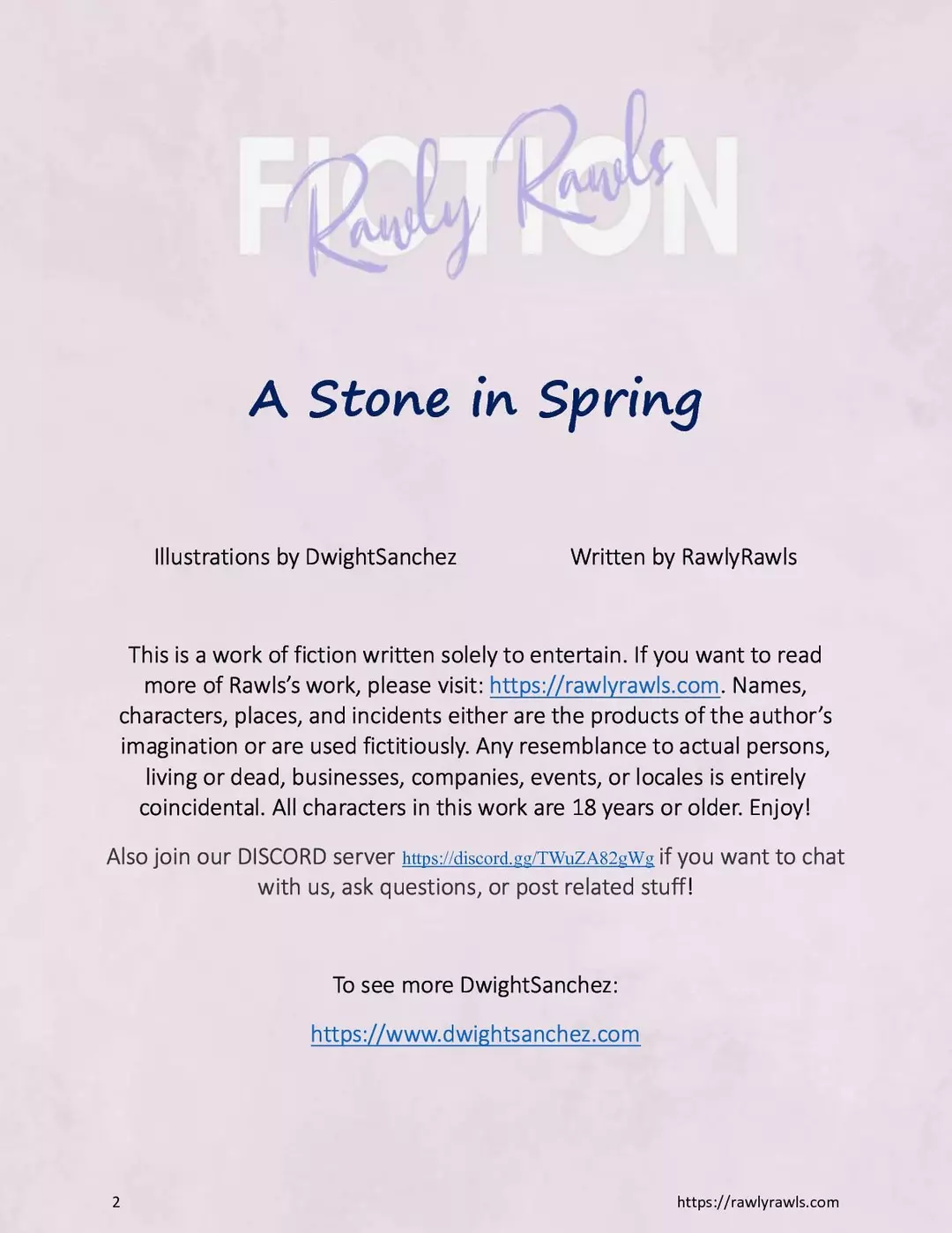 A Stone in Spring – page 2