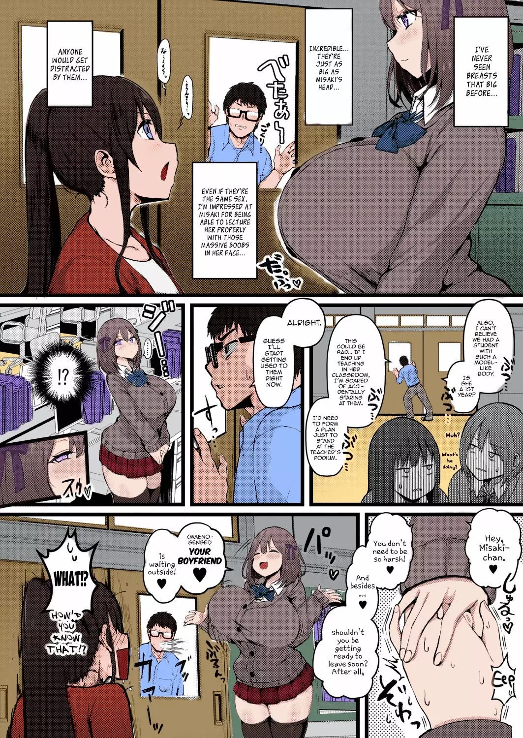 I Have A Girlfriend, So I Won’t Be Tempted by My Short, M-cup, Sugary Bully Student’s Advances I Have A Girlfriend, So I Won't Be Tempted by My Short, M-cup, Sugary Bully Student's Advances- Colored - Chapter 1 – page 2