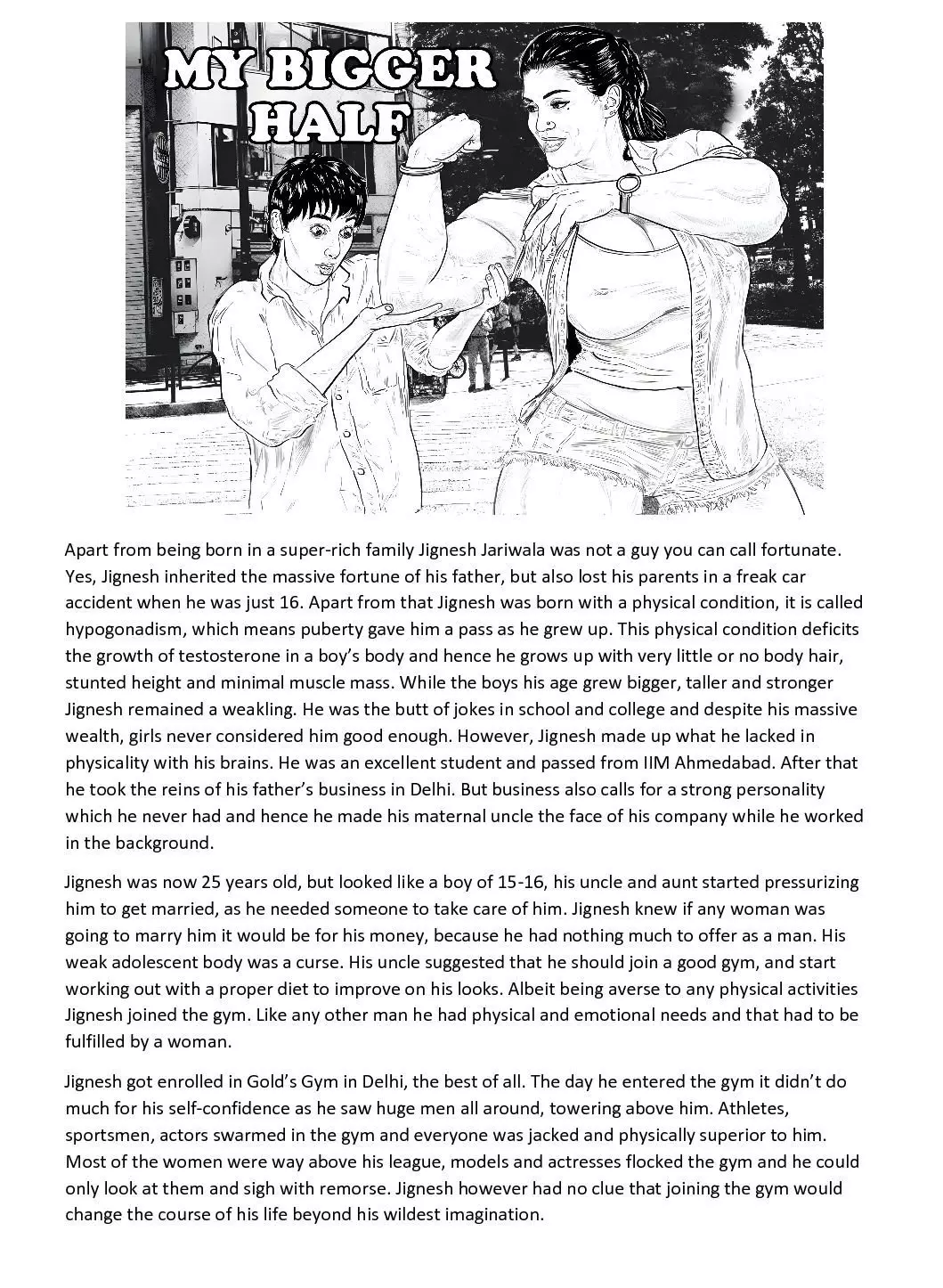 My Bigger Half Chapter 1 – page 1