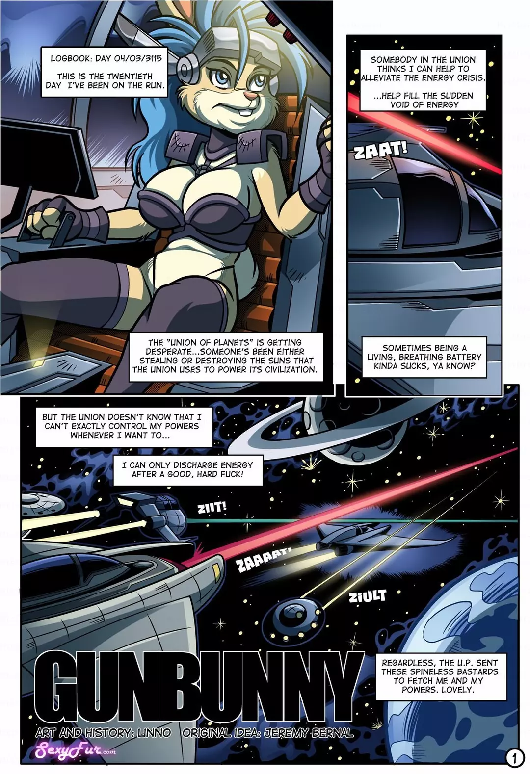 Gunbunny Chapter 1 – page 2