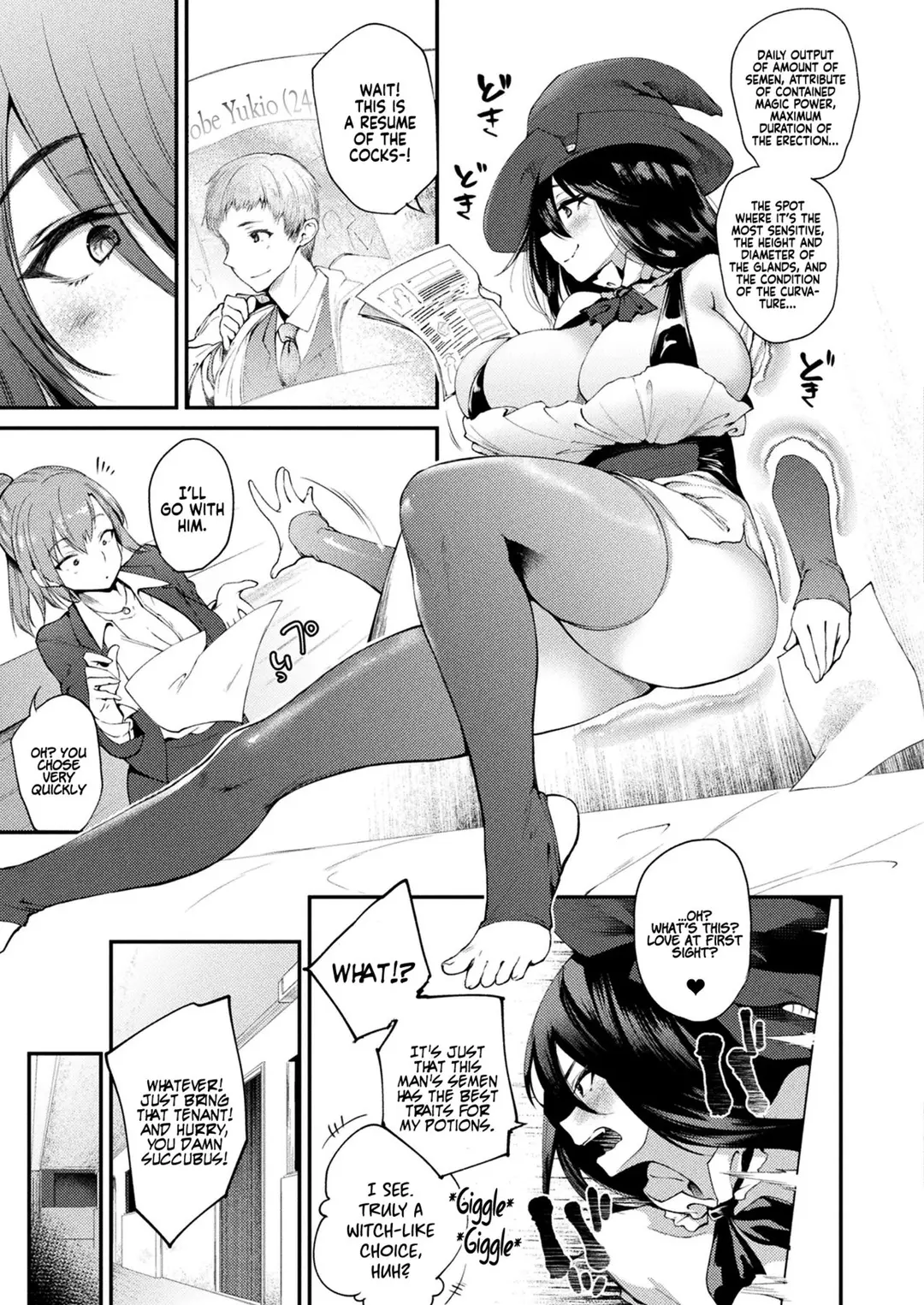 Welcome to the Residence with a Glory Hole. Room 301 Witch Serina’s Case Chapter 2 – page 3