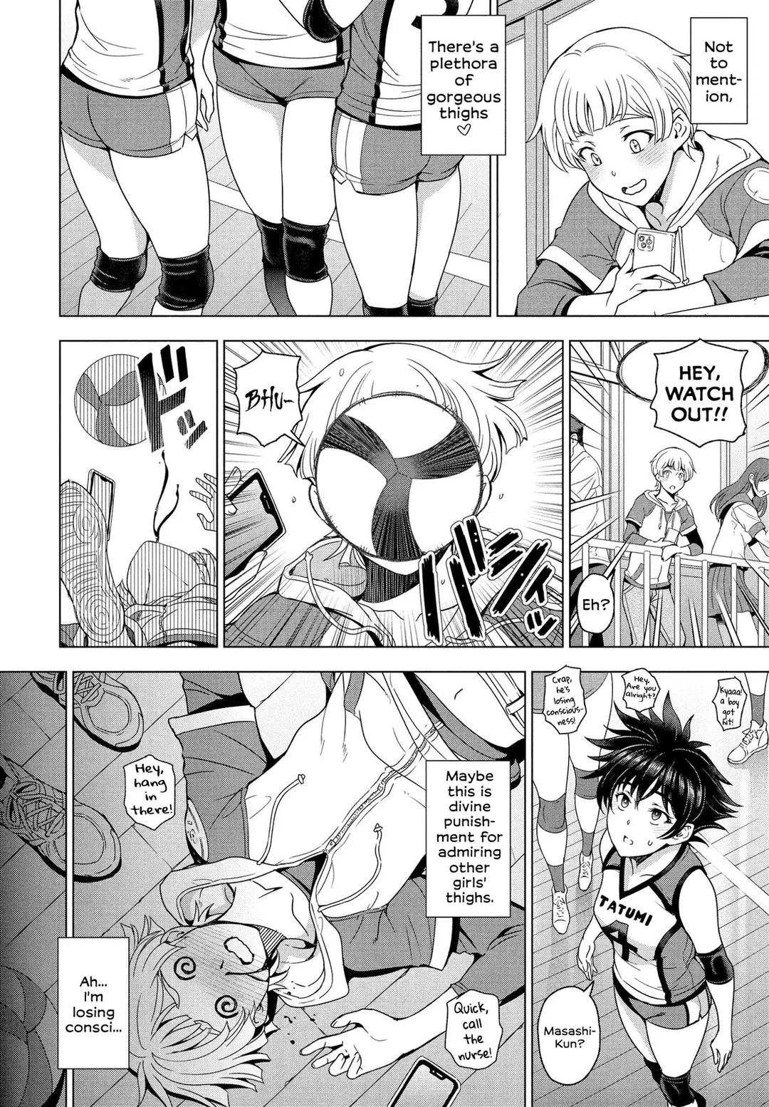 Thighs ÷ Jealousy = Love Love Chapter 2 – page 2