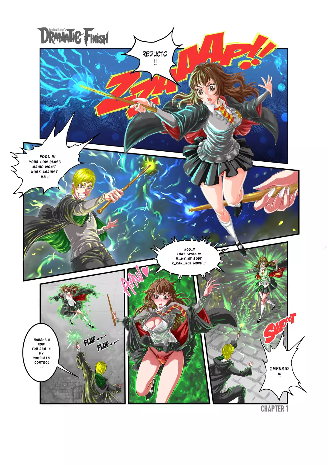 Hermione’s Dramatic Finish (Harry Potter) – page 2