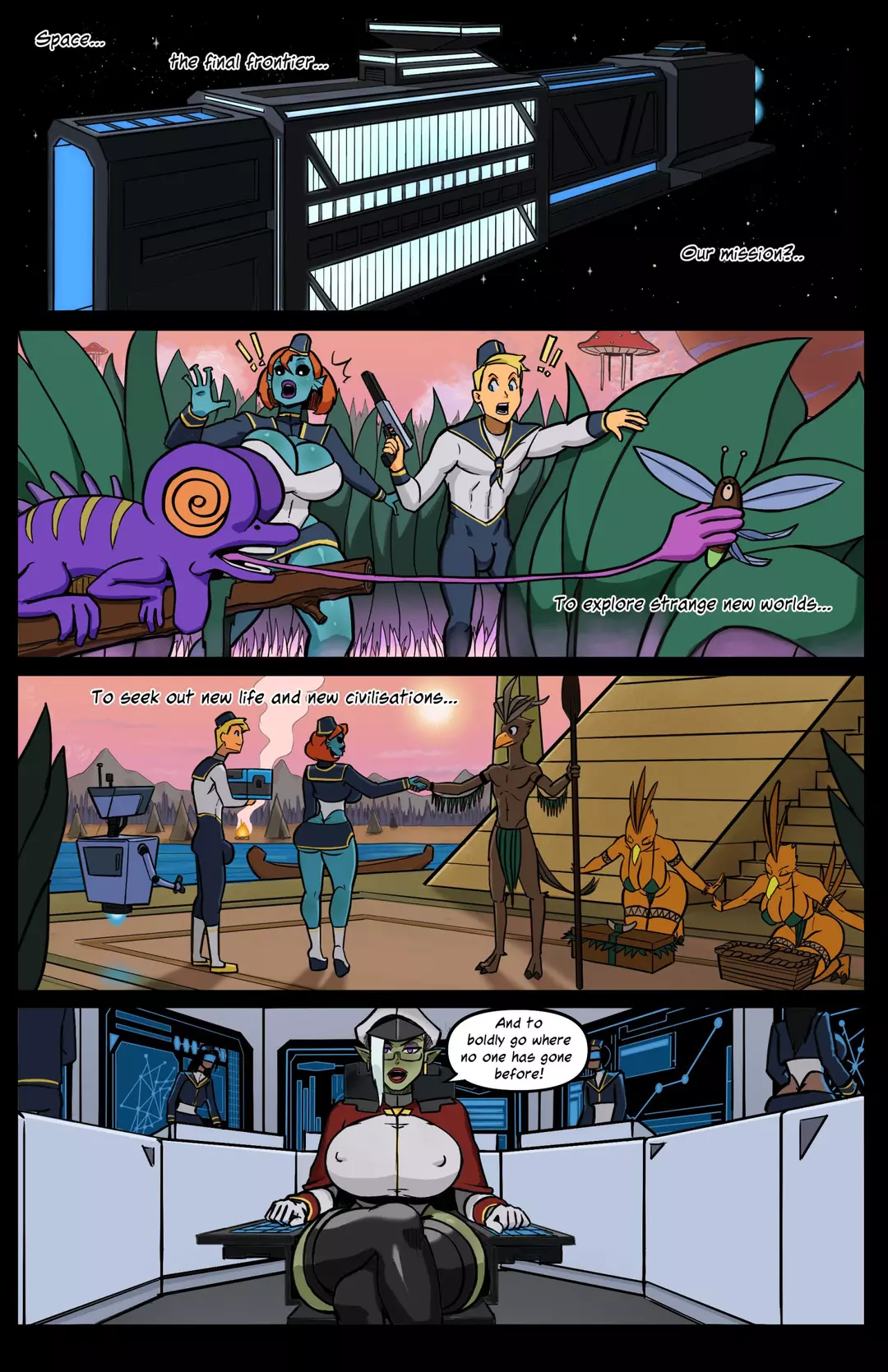 Starship Ensign – Reporting For Booty – page 2