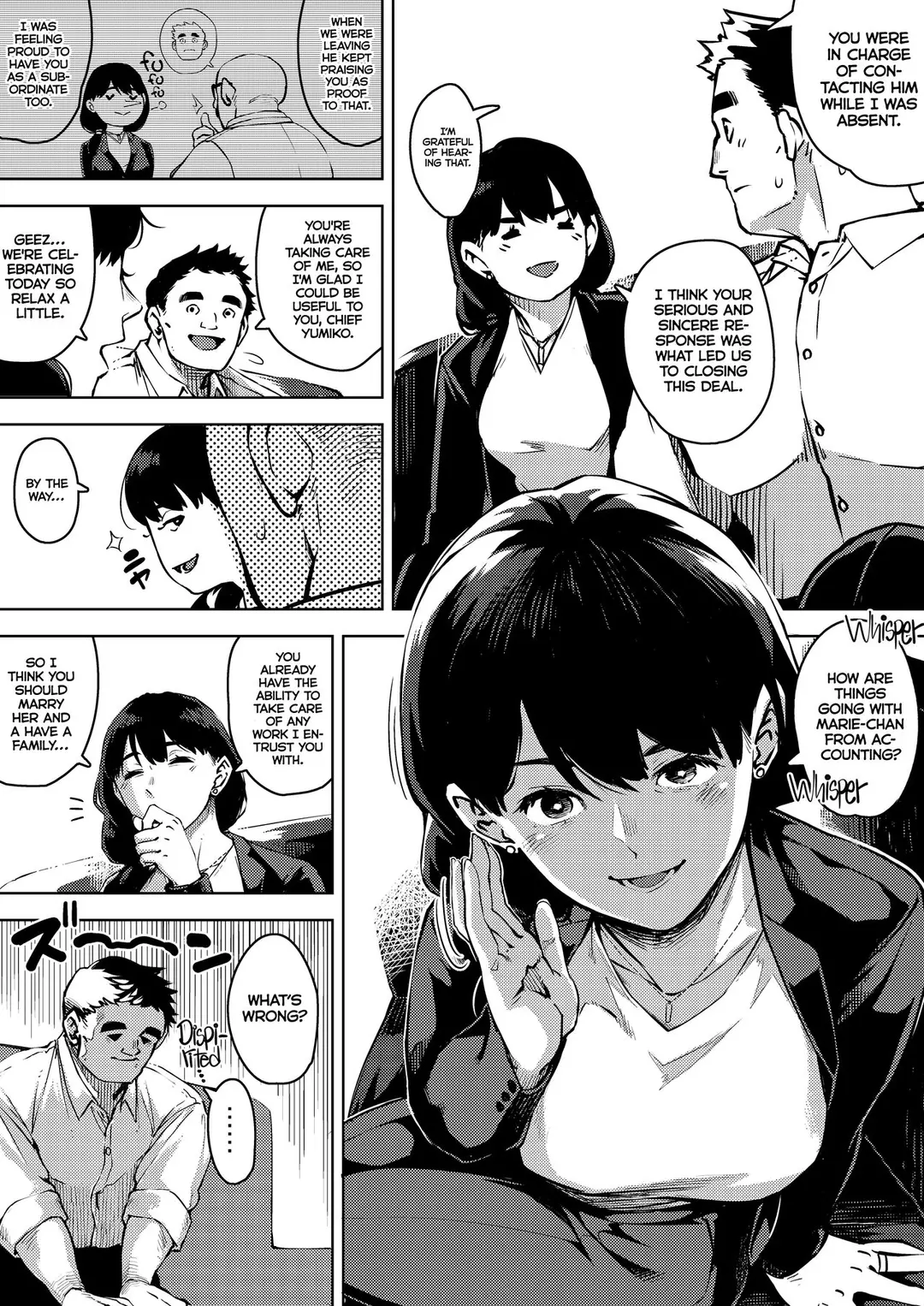 Married Boss Yumiko Having Sex With Her Subordinate Chapter 1 – page 3