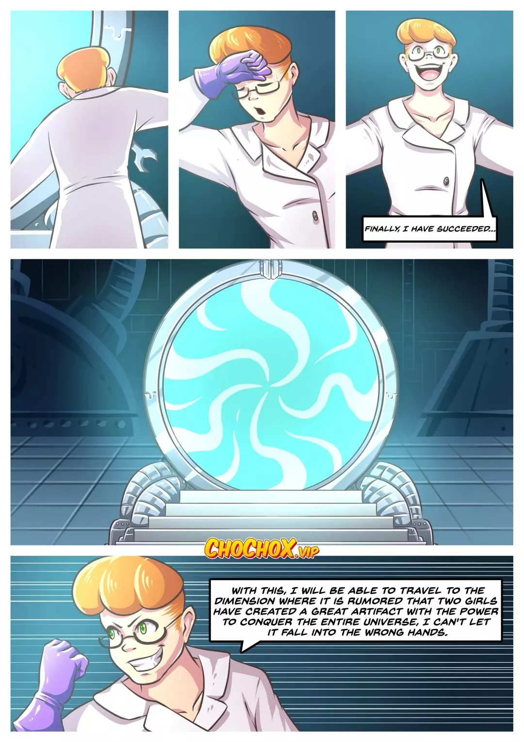 Between Dimensions ENGLISH - Chapter 1 – page 2