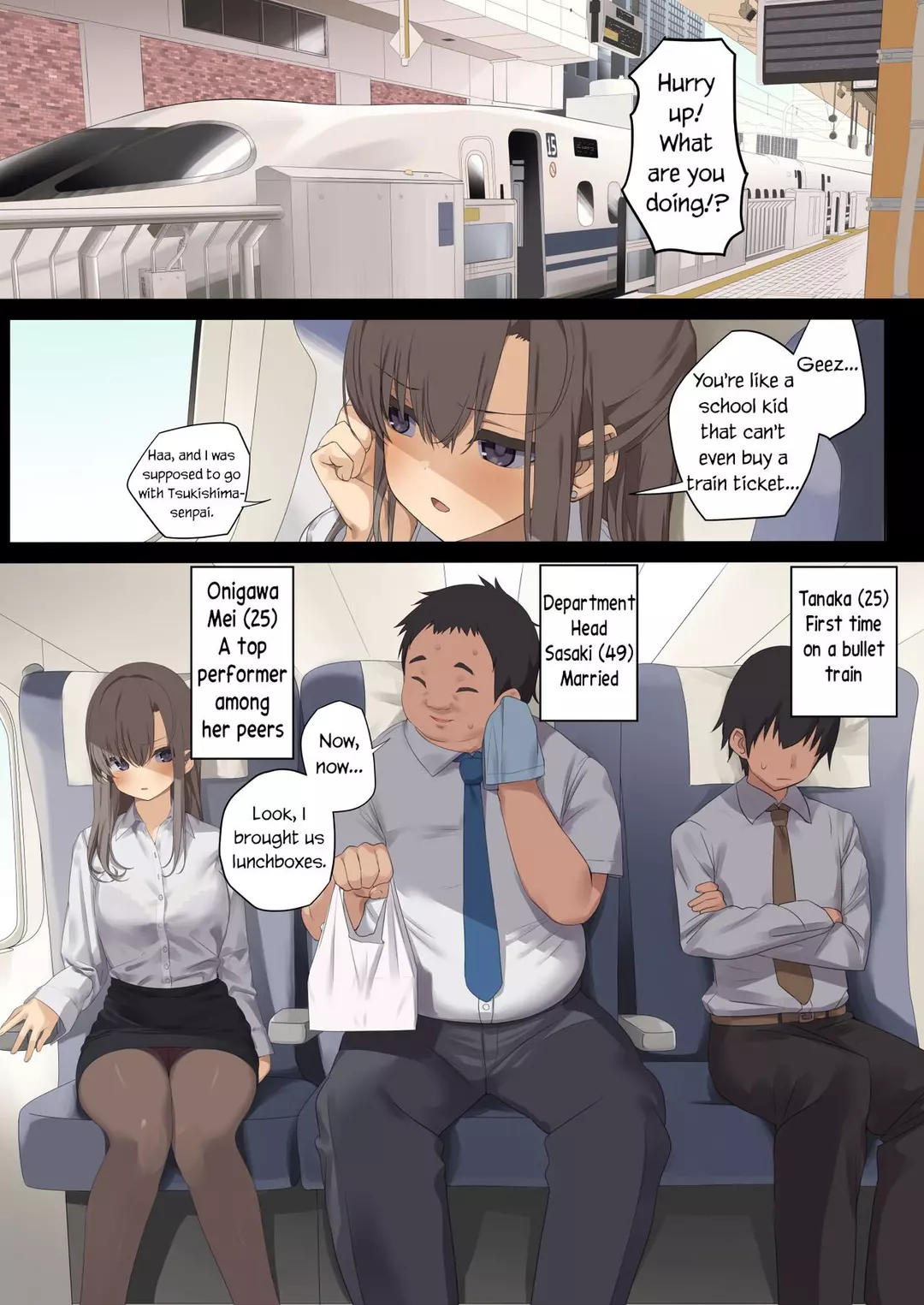 Business Sex Manners Business Trip - Chapter 4 – page 3