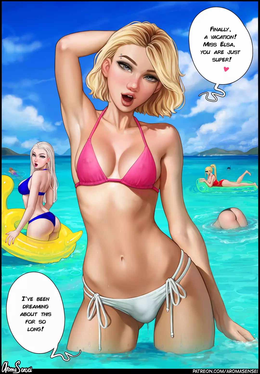 Hot Holidays at Frozen Inc. Futa – page 3