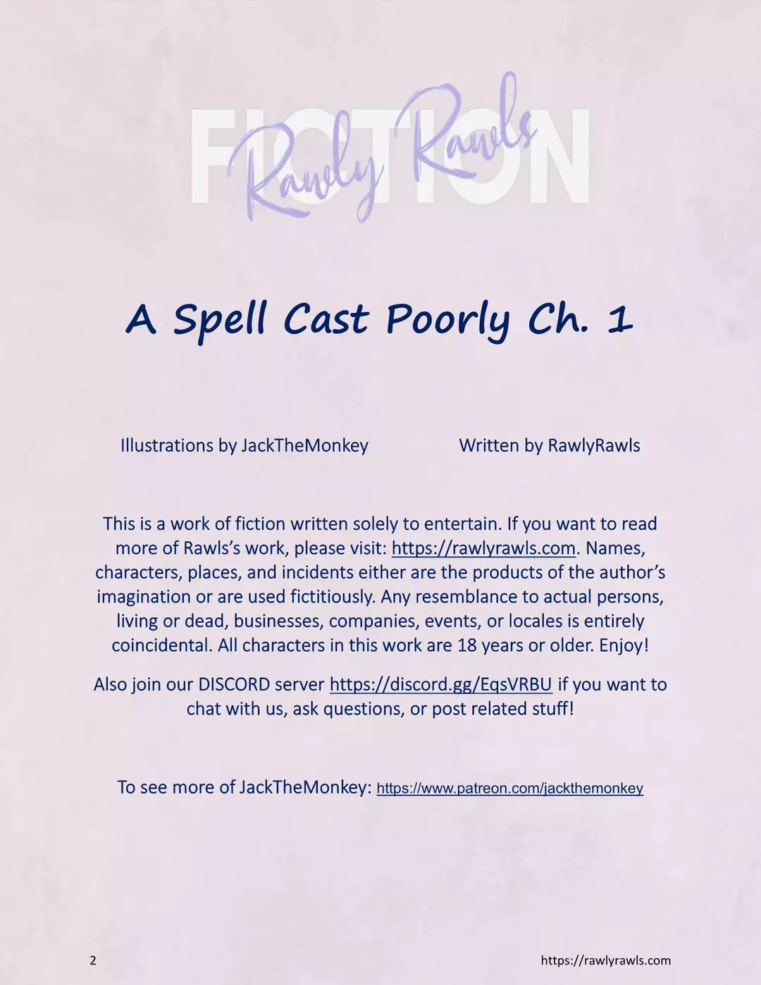 A Spell Cast Poorly Chapter 1 – page 2