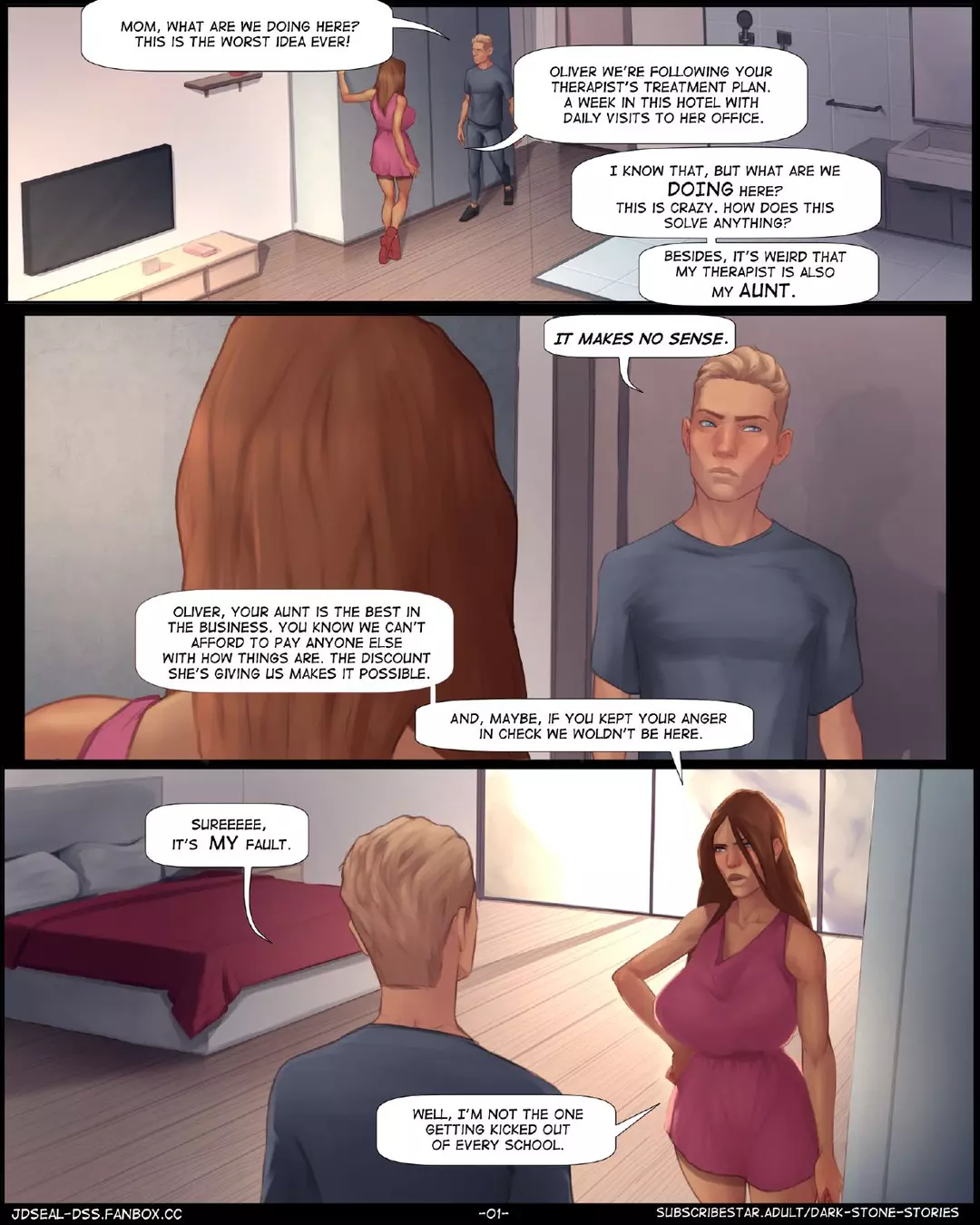 Therapy Audio Porn Comic Therapy - Chapter 1 – page 2