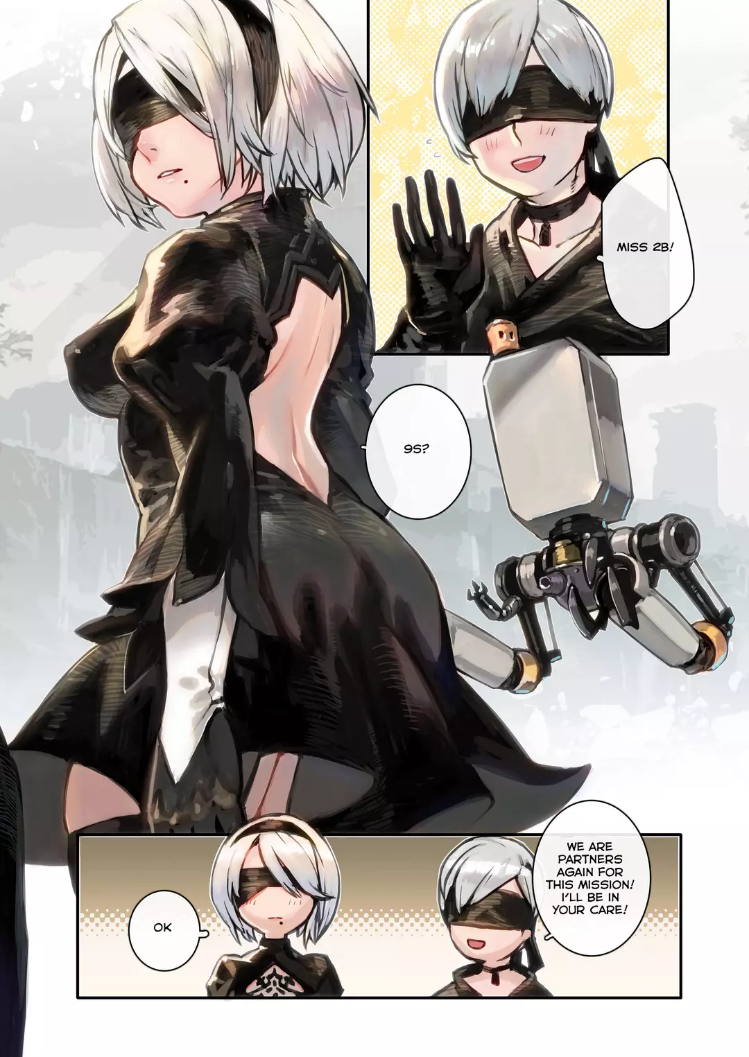 Nier: Automata 2B9S – page 3