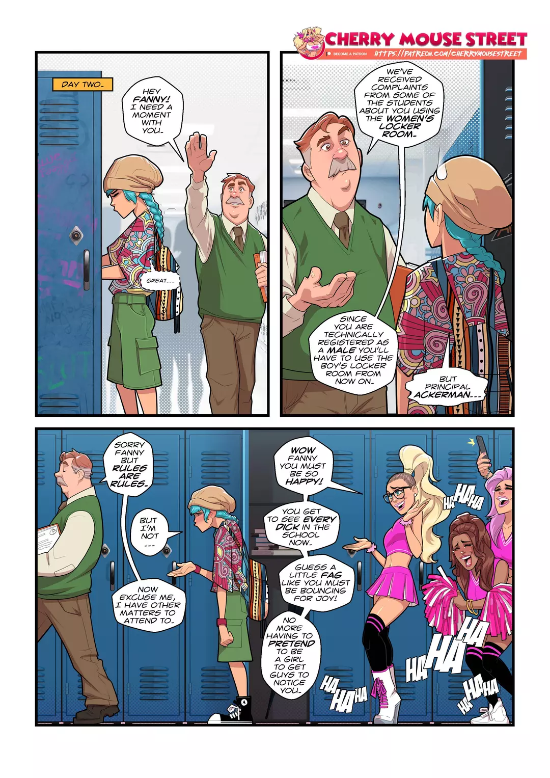 Fanny Audio Porn Comic Fanny - Bad Cheerleader - Chapter 1 – page 3