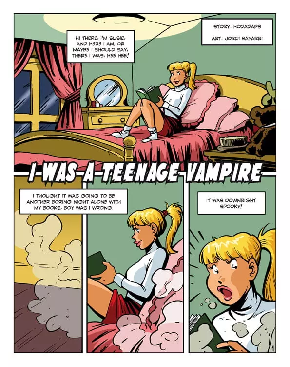 I Was A Teenage Vampire – page 1