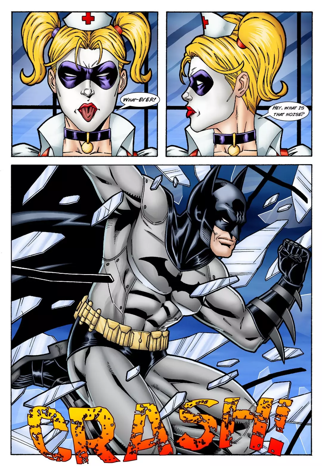 Batman and Nightwing discipline Harley Quinn – page 2