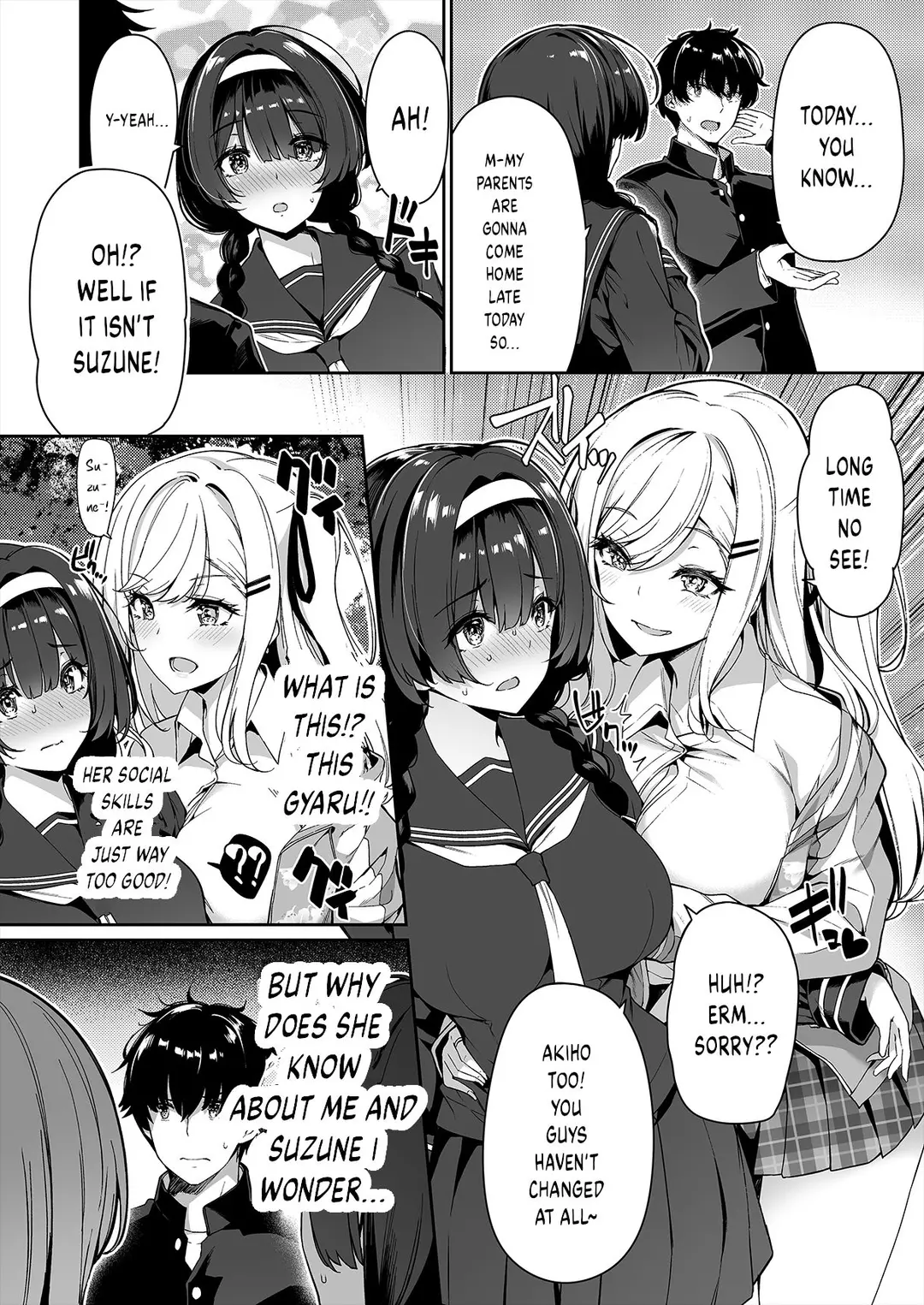 A story about a Yin-Yang couple doing SEX training with Yang gals Chapter 1 – page 3