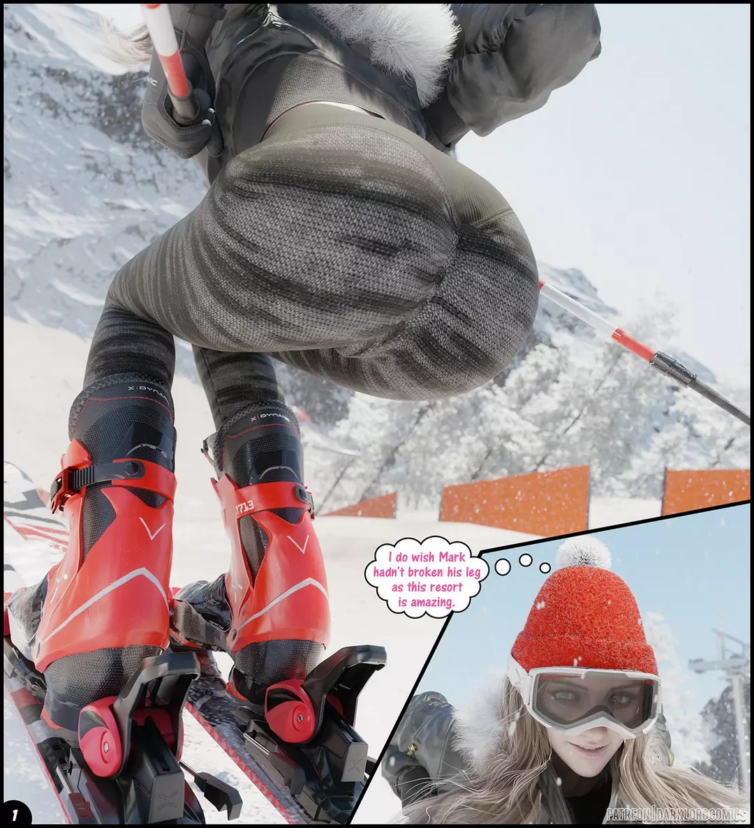 Rose Goes Skiing – page 2