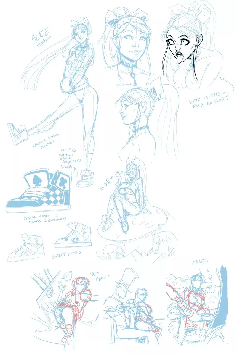 Misc Artworks and Image Sets Alice (Alice in Wonderland) – page 1