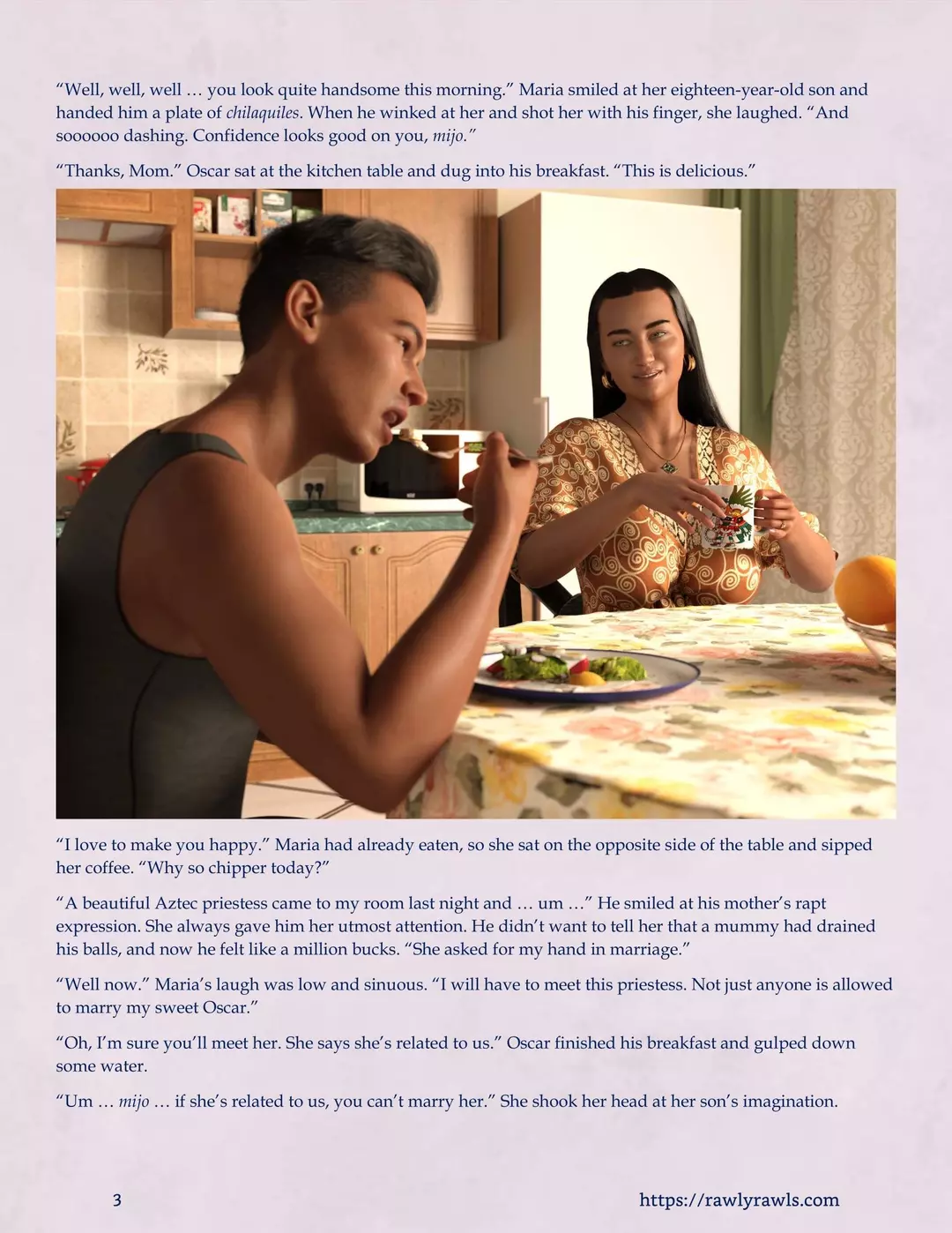 A New Aztec Dynasty Chapter 2 – page 3