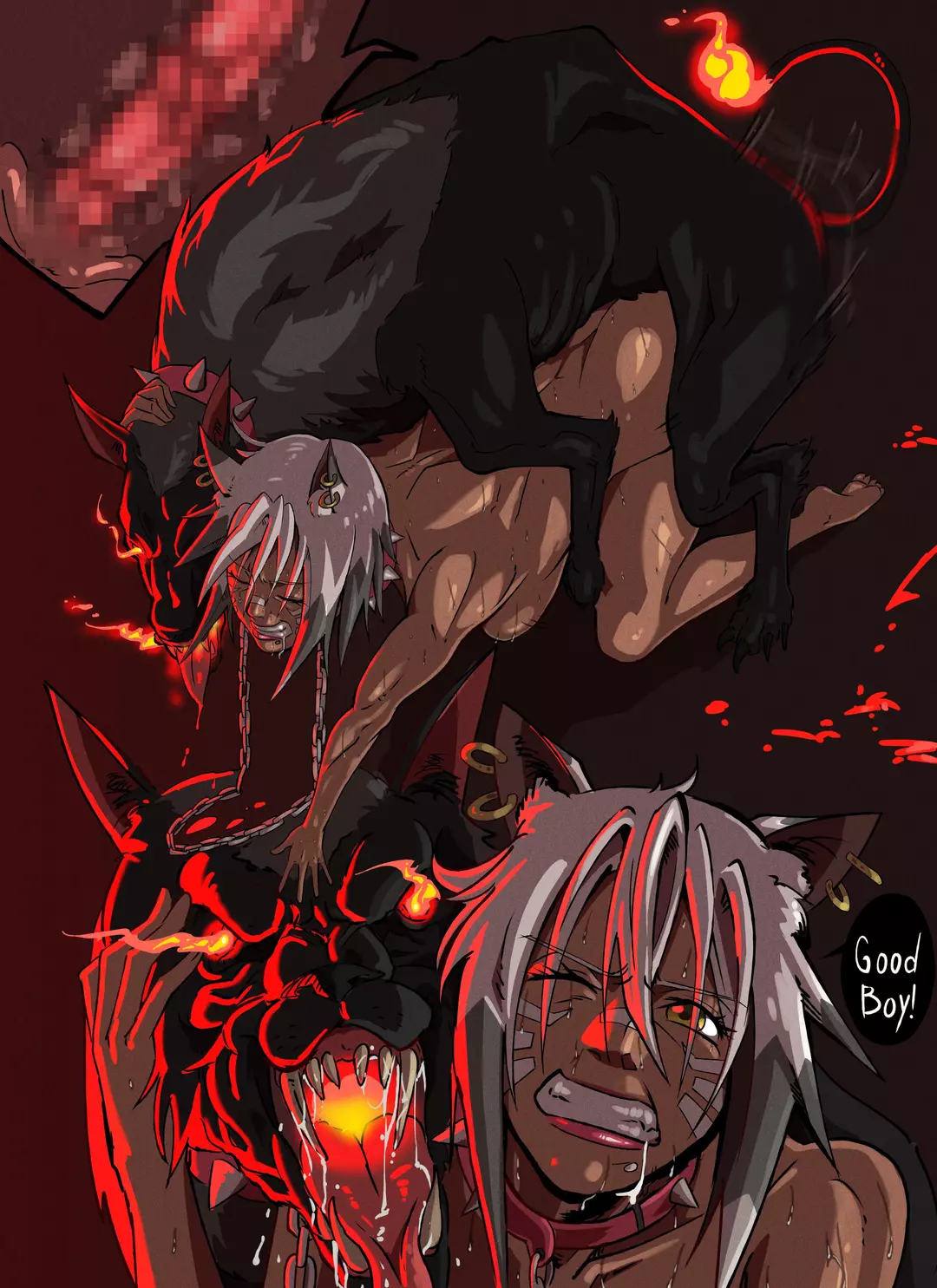 Getting fucked by a Hellhound – page 1