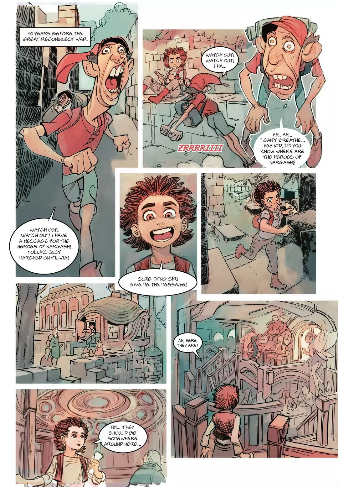 The Battle For Crimsonfall Chapter 1 – page 2