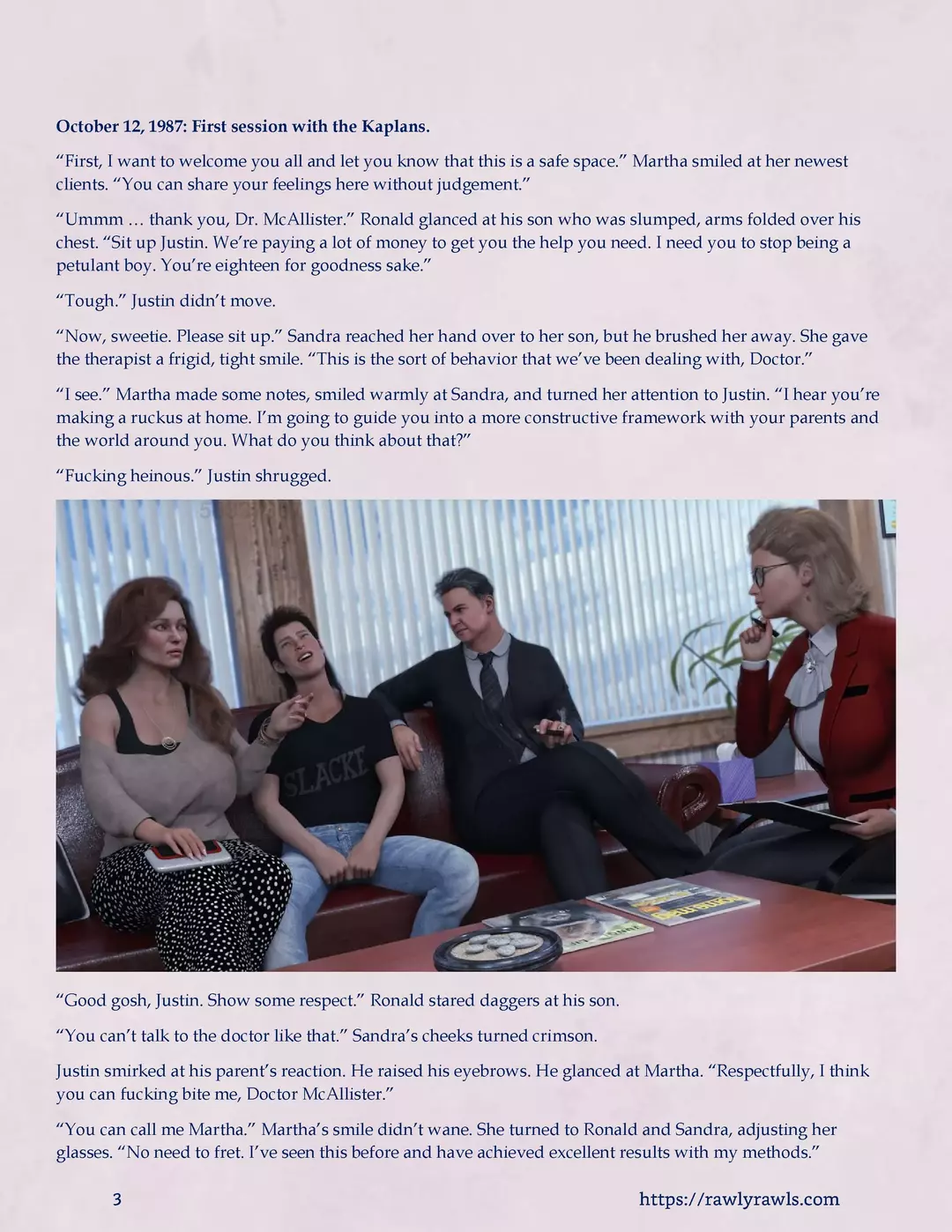 The McAllister Method Chapter 1 – page 3