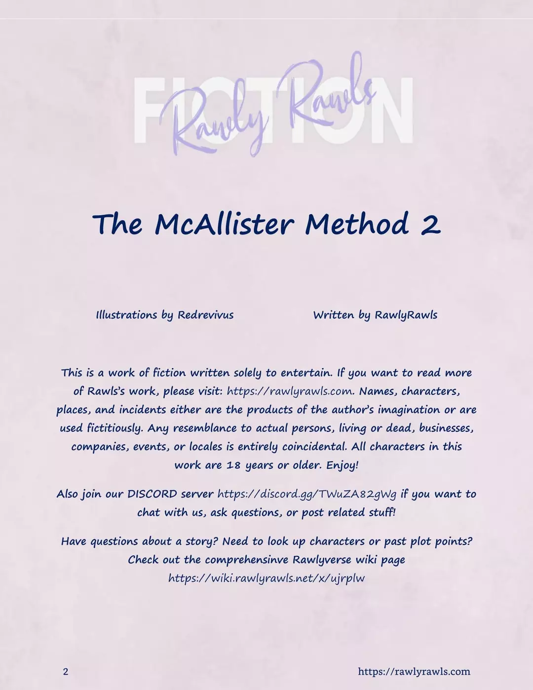 The McAllister Method Chapter 2 – page 2