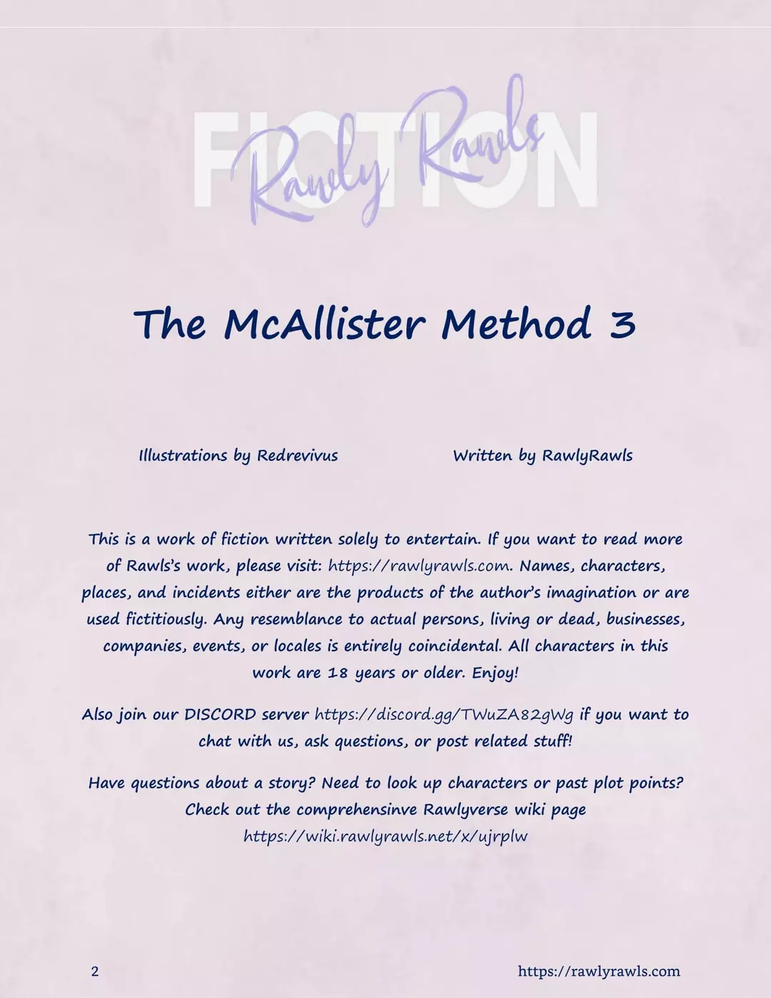 The McAllister Method Chapter 3 – page 2