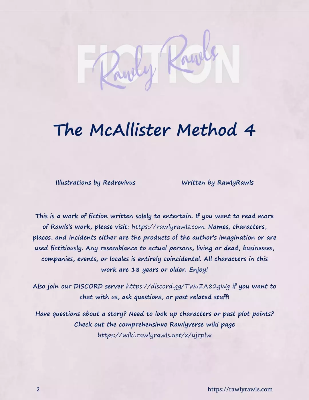 The McAllister Method Chapter 4 – page 2