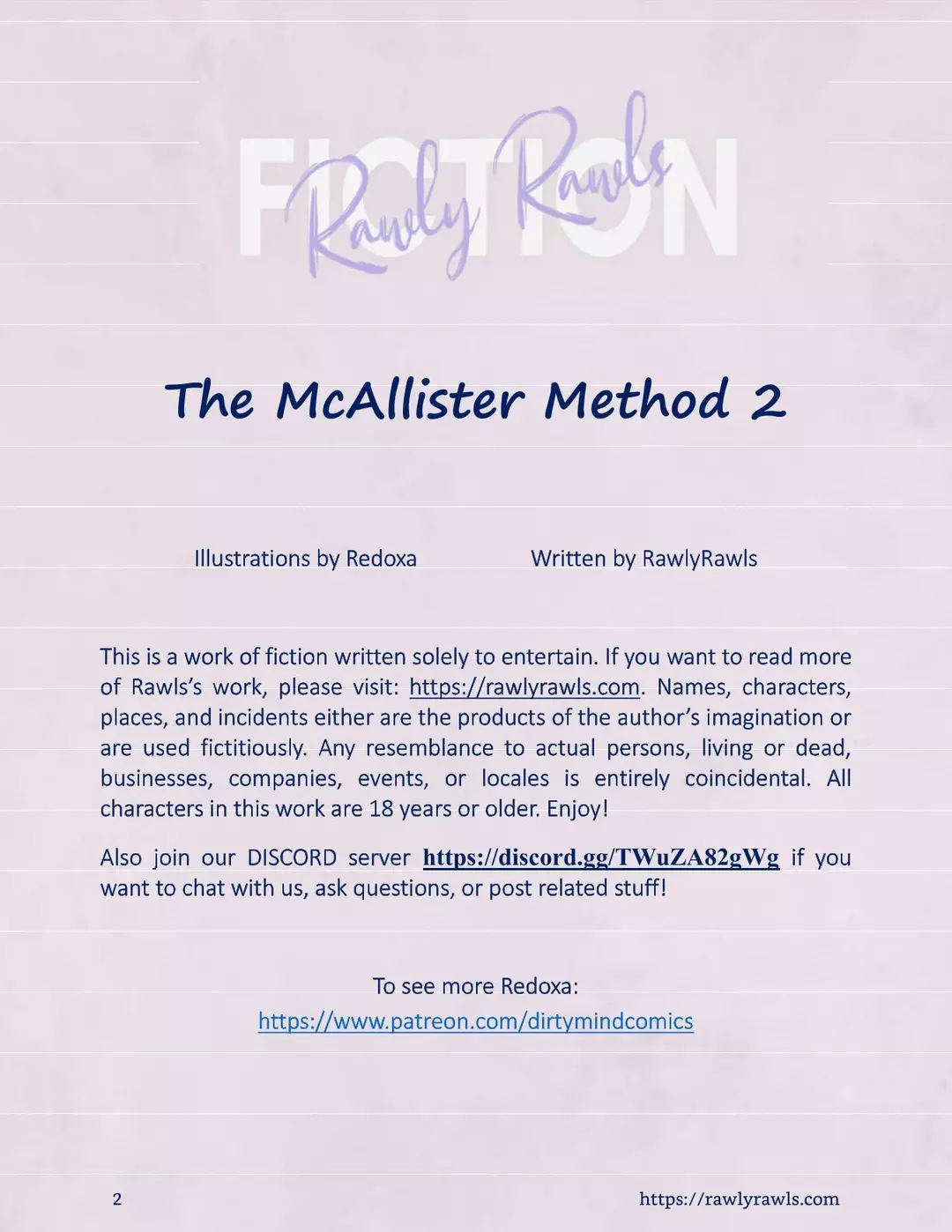 The McAllister Method Chapter 2 – page 2