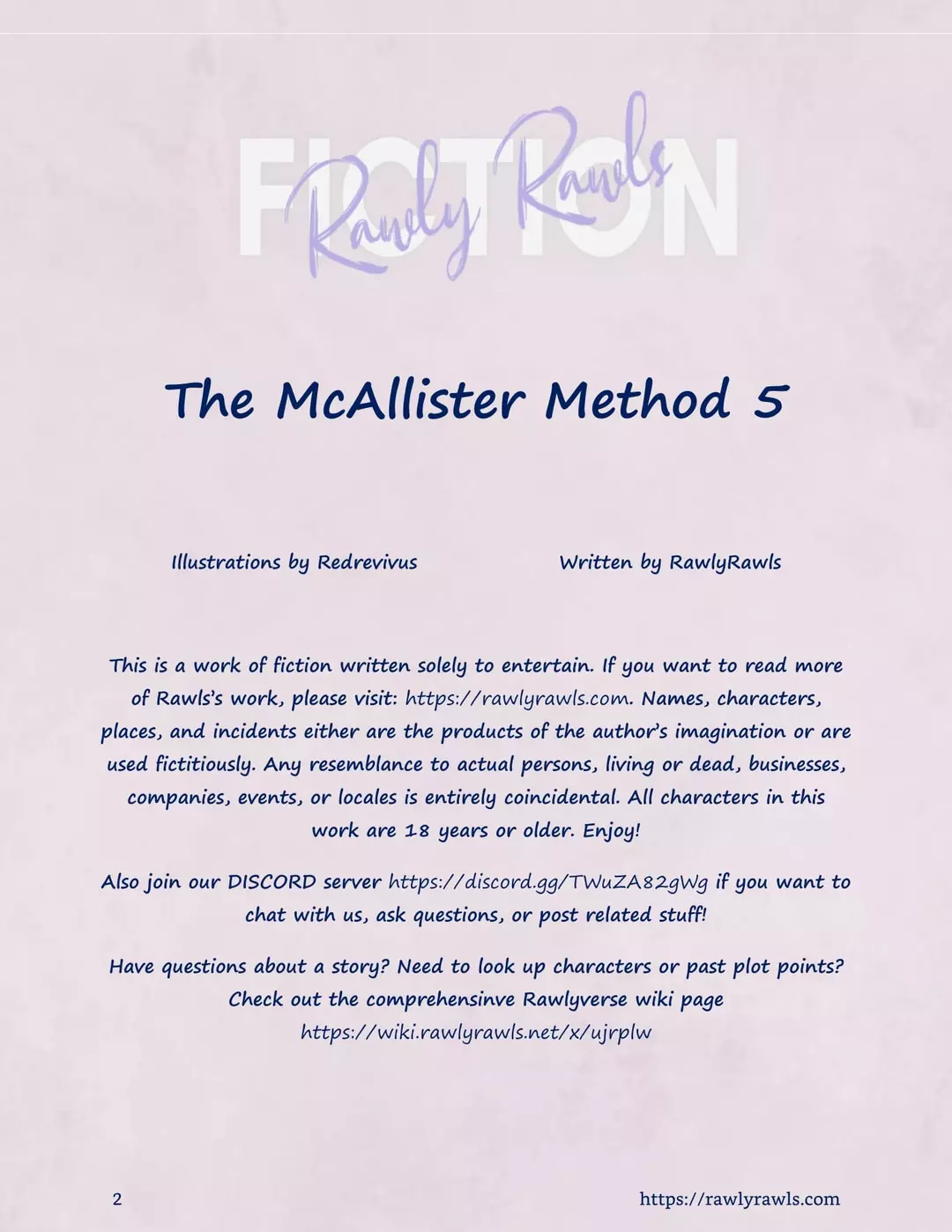 The McAllister Method Chapter 5 – page 2
