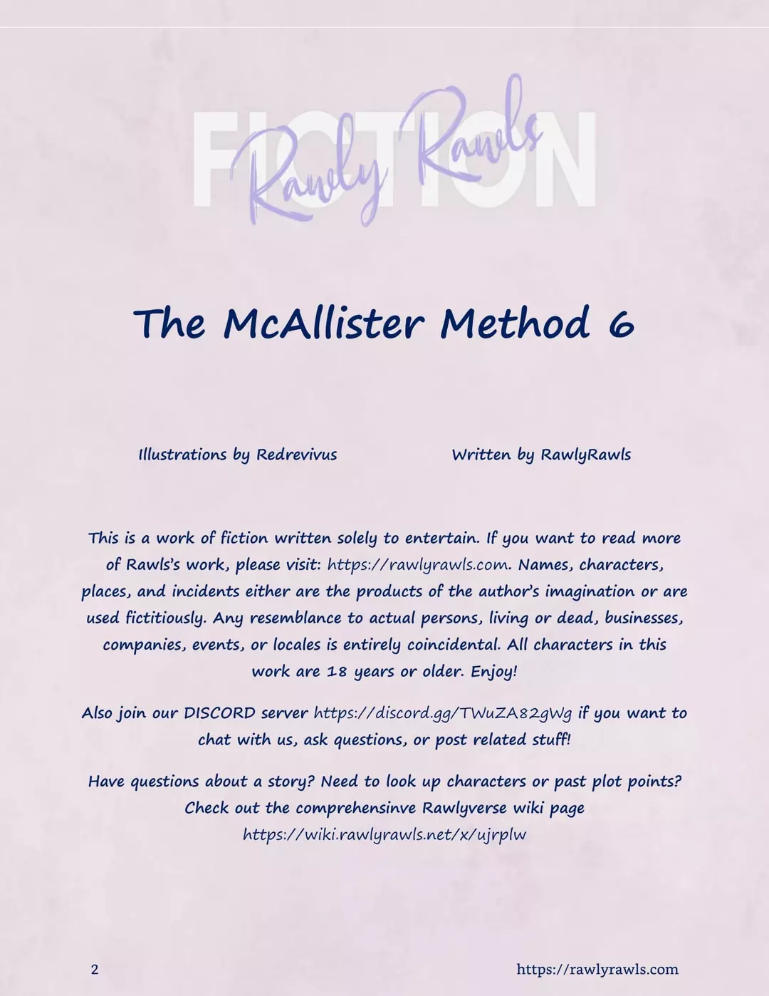 The McAllister Method Chapter 6 – page 2