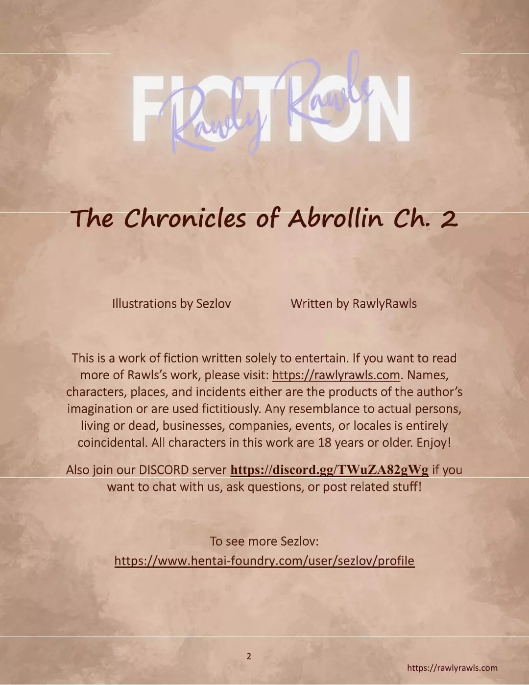 The Chronicles Of Abrollin Chapter 2 – page 2