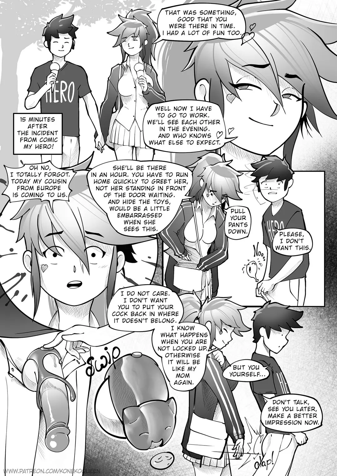 First Time With a New Friend Cousin Visit - Chapter 2 – page 2