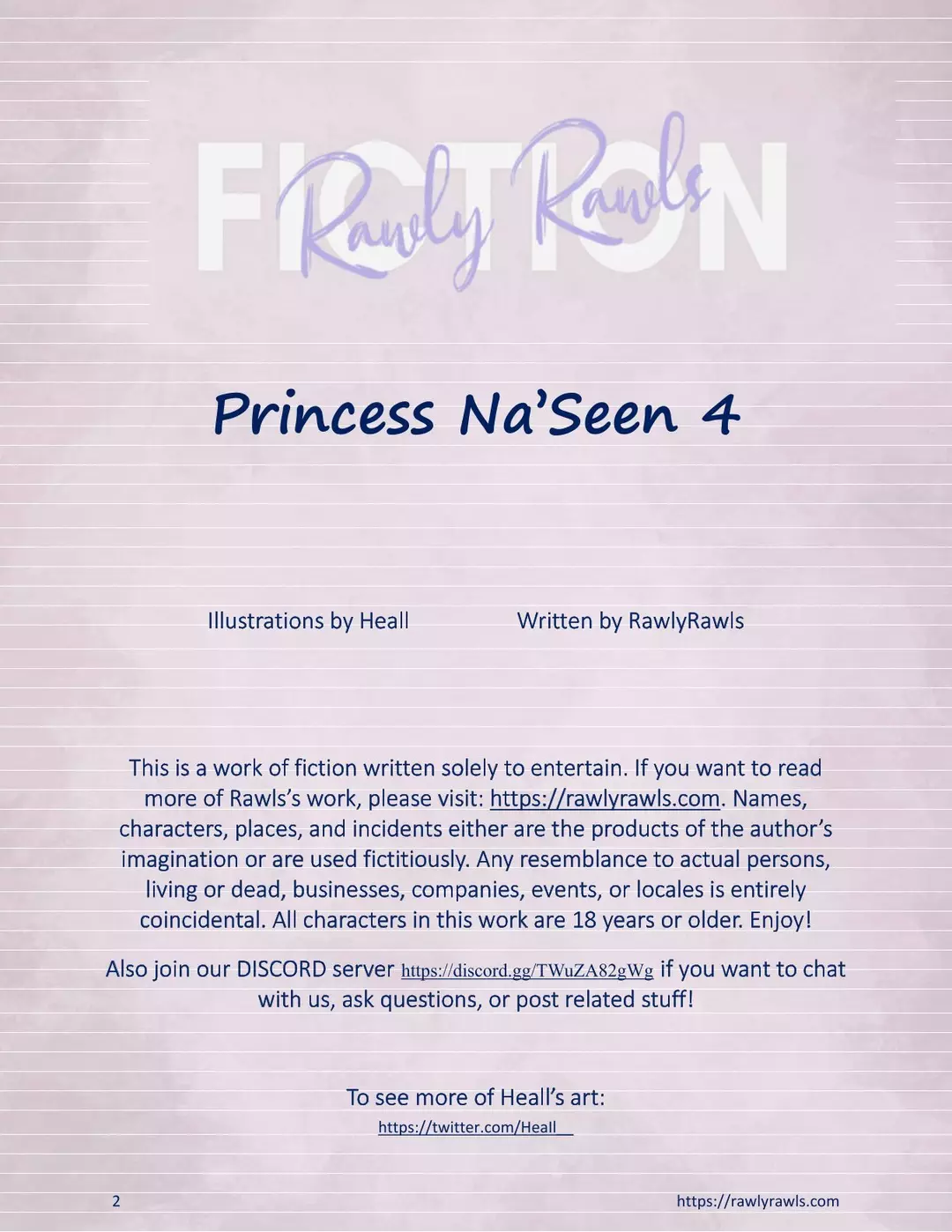 Princess Na’Seen Princess Na'Seen - Chapter 4 – page 2