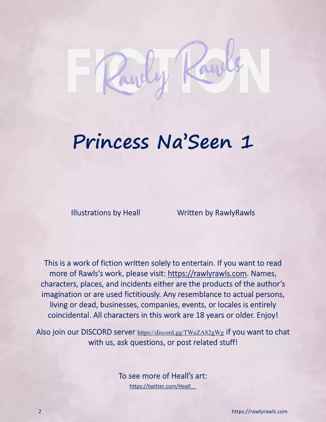 Princess Na’Seen Princess Na'Seen - Chapter 1 – page 2