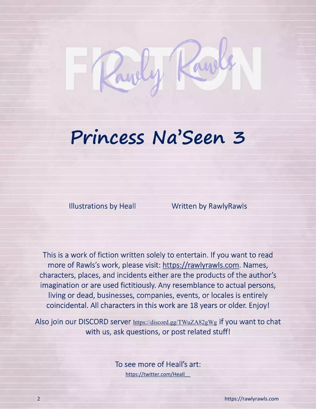 Princess Na’Seen Princess Na'Seen - Chapter 3 – page 2