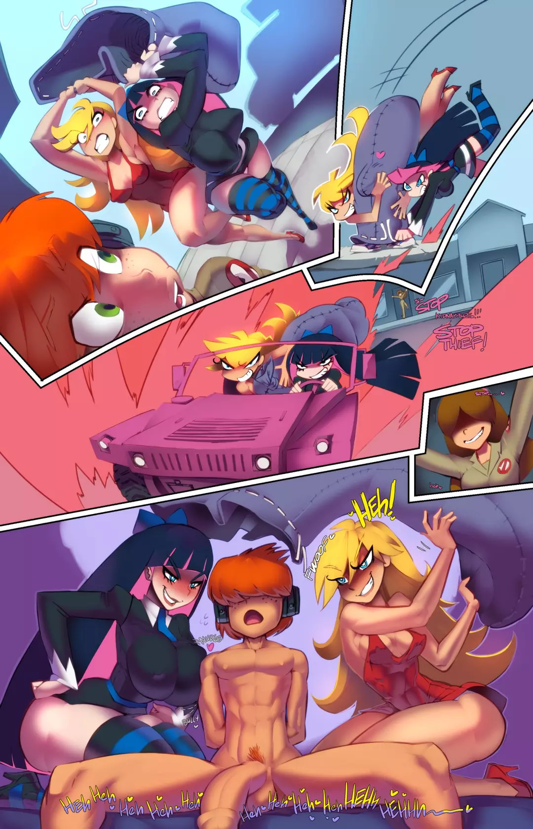 Haunted Pussy! Audio Porn Comic Man-Panty Raid - Chapter 4 – page 3