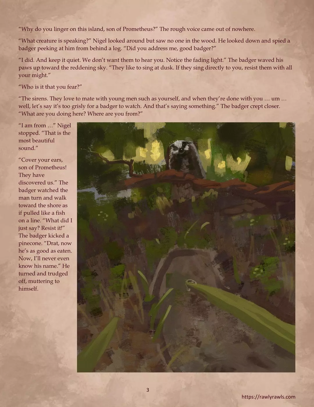 The Tiger, the Twins and the Missing Caravel Chapter 2 – page 3