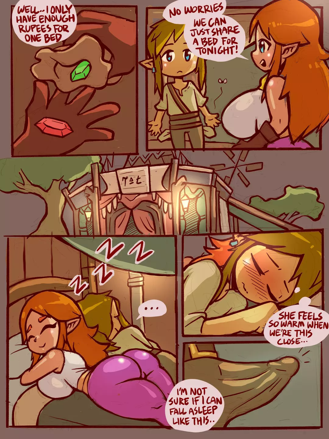 Breasts of the Wild – page 1