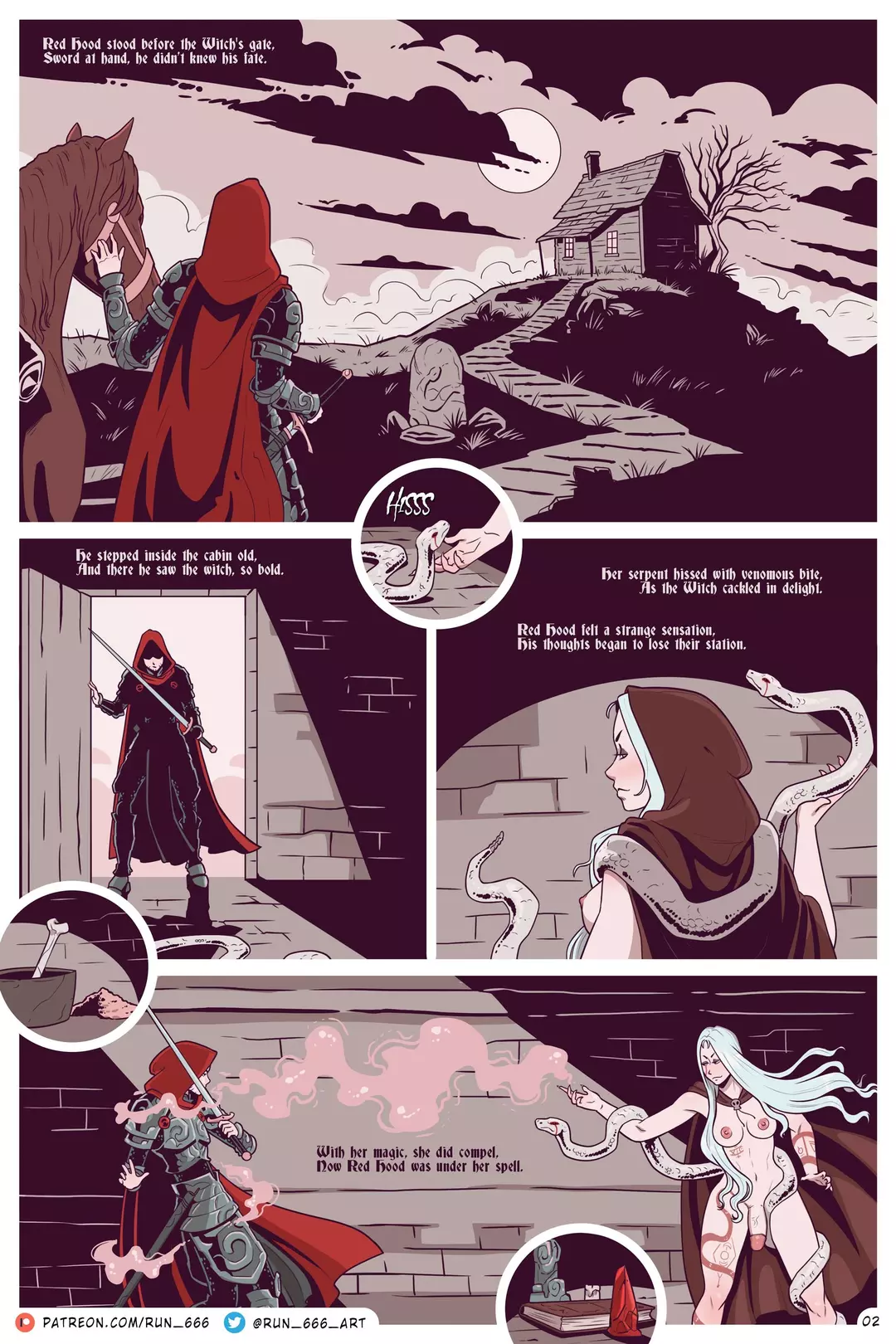 RED – Lustful Hood – page 3