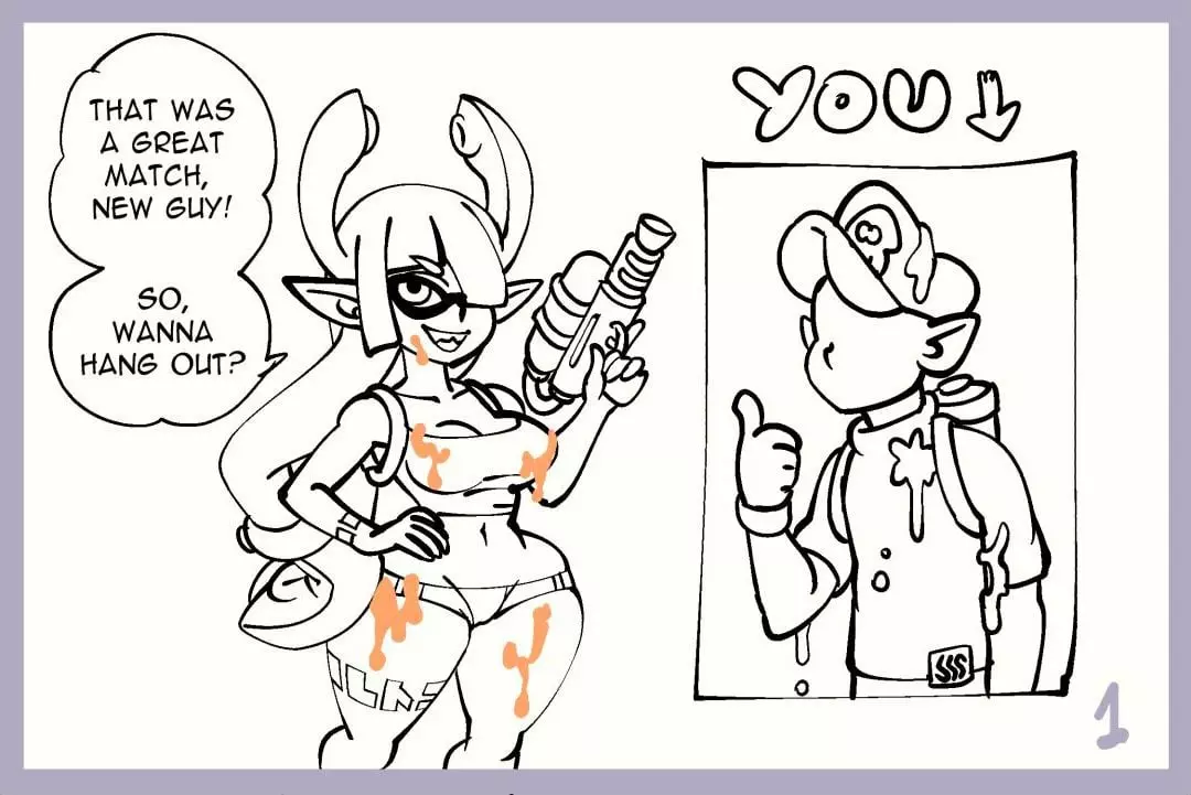 A Date With Squidna – page 1